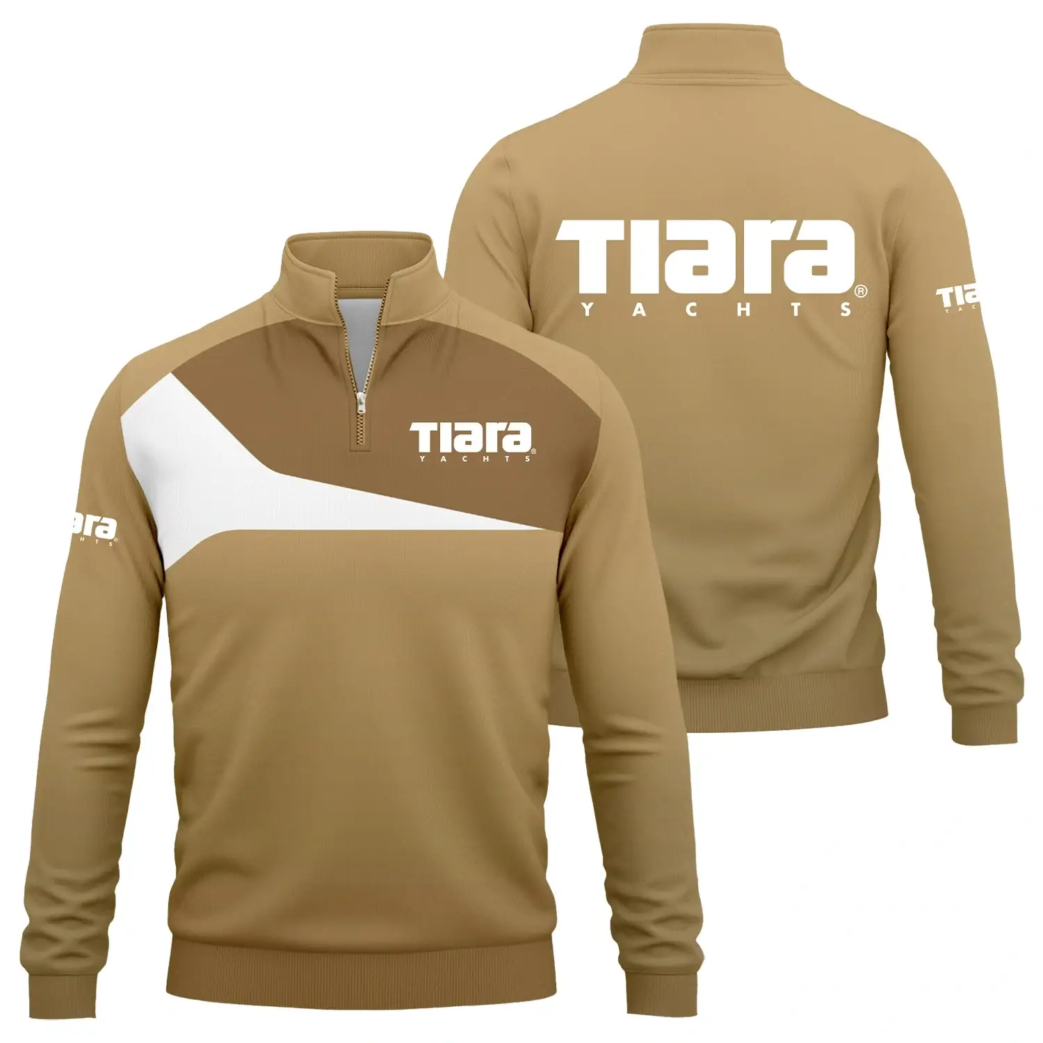 Tiara Yachts Exclusive Logo Quarter-Zip Sweatshirt TTFSQTZ210203TYZ – Tiara Yachts Sweatshirt Tiara Yachts Exclusive Logo Quarter-Zip Sweatshirt TTFSQTZ210203TYZ – Tiara Yachts Sweatshirt