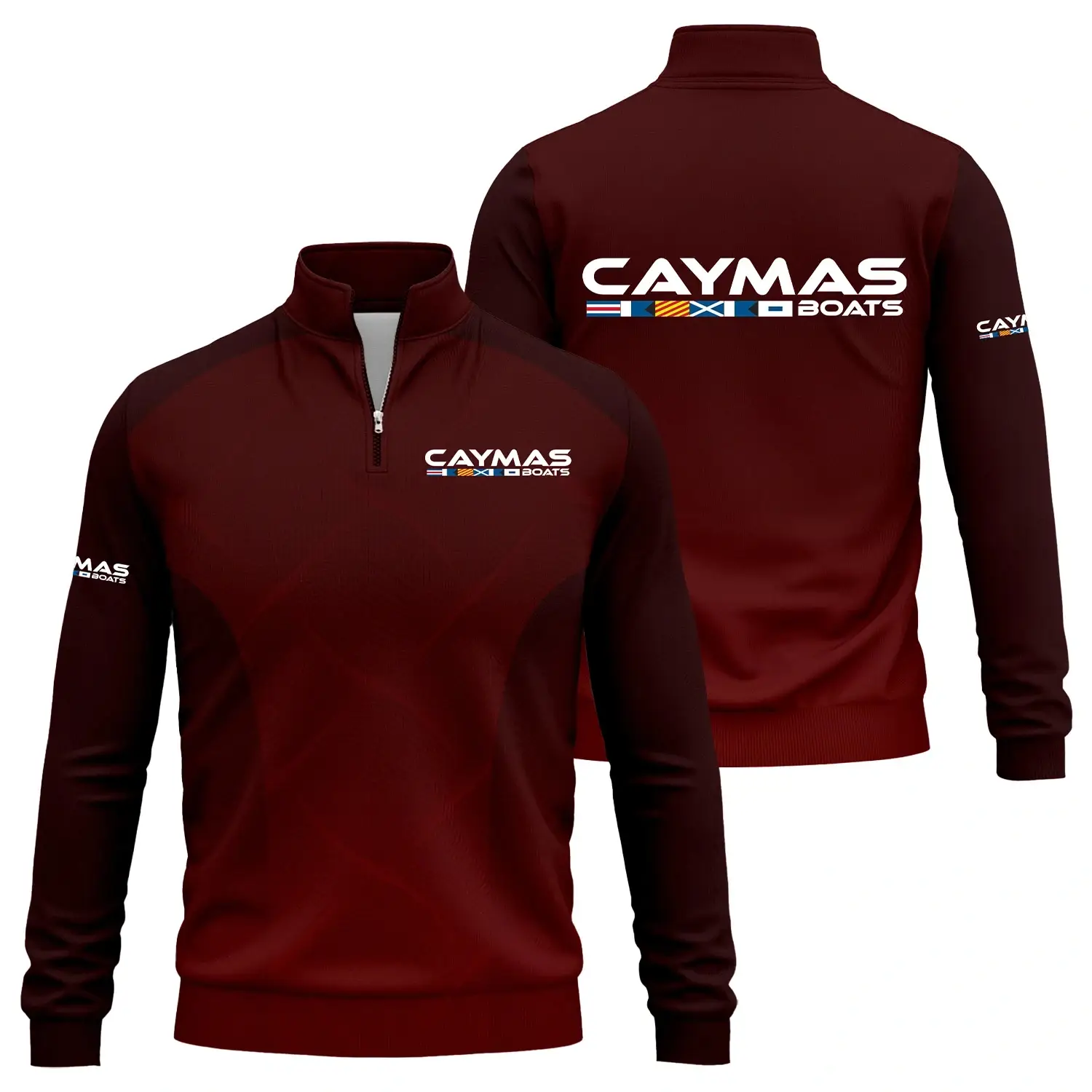 Caymas Exclusive Logo Quarter-Zip Sweatshirt TTFSQTZ210205CBZ – Caymas Sweatshirt