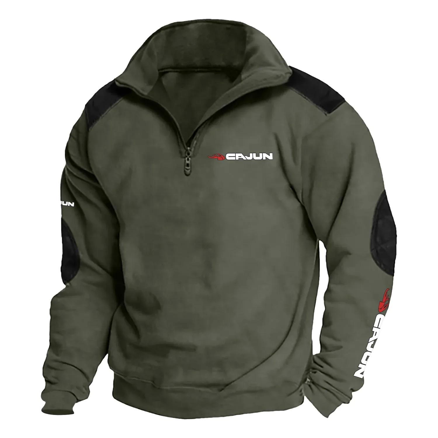 Cajun Exclusive Logo Tactical Quarter-Zip Sweatshirt TTFSSCS2510CJZ – Cajun Sweatshirt