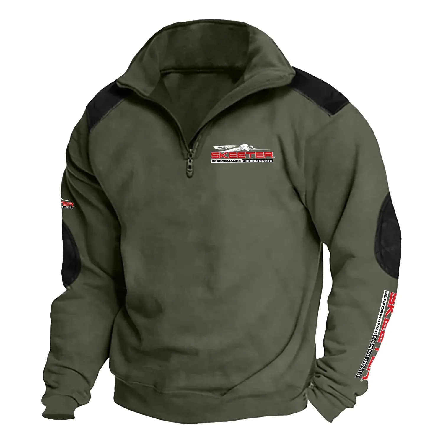 Skeeter Exclusive Logo Tactical Quarter-Zip Sweatshirt TTFSSCS2510STZ – Skeeter Sweatshirt