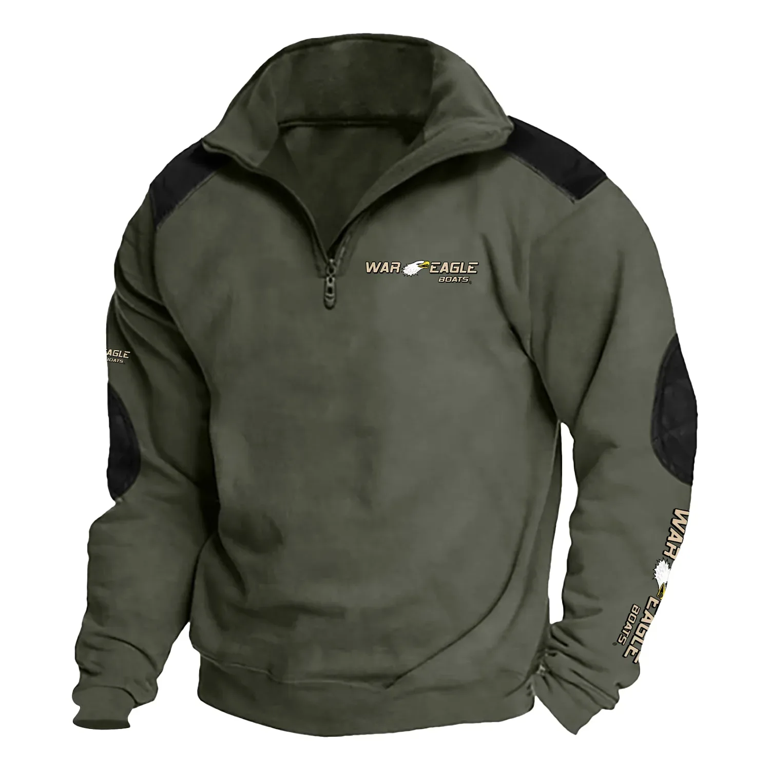War Eagle Exclusive Logo Tactical Quarter-Zip Sweatshirt TTFSSCS2510WEZ – War Eagle Sweatshirt