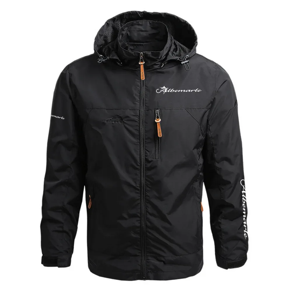 Albemarle Exclusive Logo Waterproof Outdoor Jacket Detachable Hood TTFSWOJ2510ABZ – Albemarle Jacket