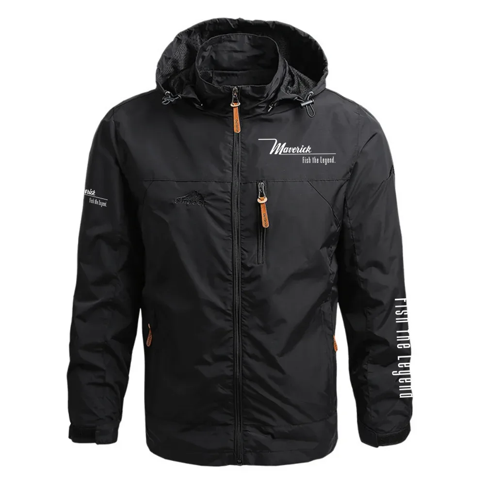 Maverick Boats Exclusive Logo Waterproof Outdoor Jacket Detachable Hood TTFSWOJ2510MFLZ – Maverick Boats Jacket