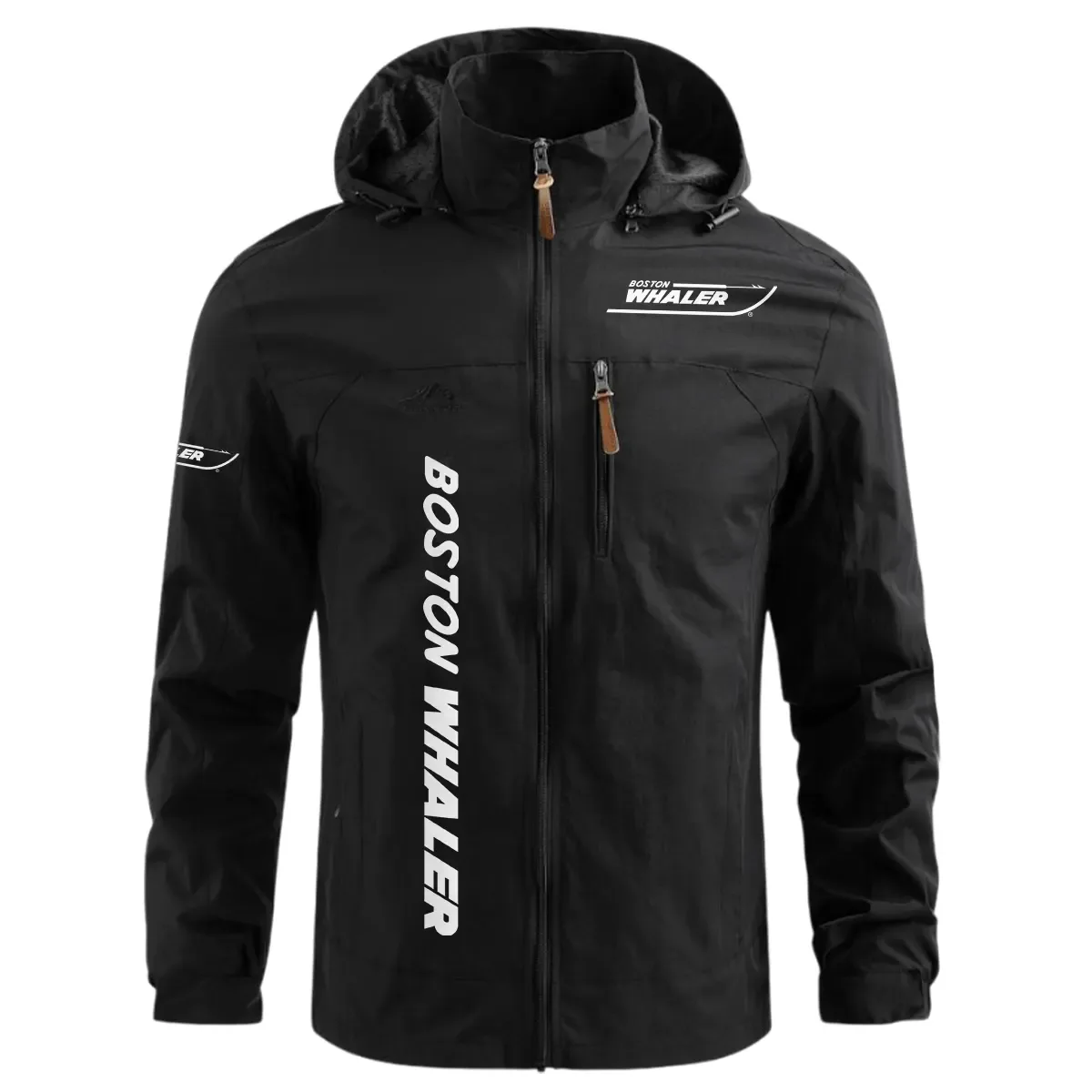 Boston Whaler Exclusive Logo Waterproof Windbreaker Jacket Detachable Hood TTFSWOJN2510BWZ – Boston Whaler Jacket