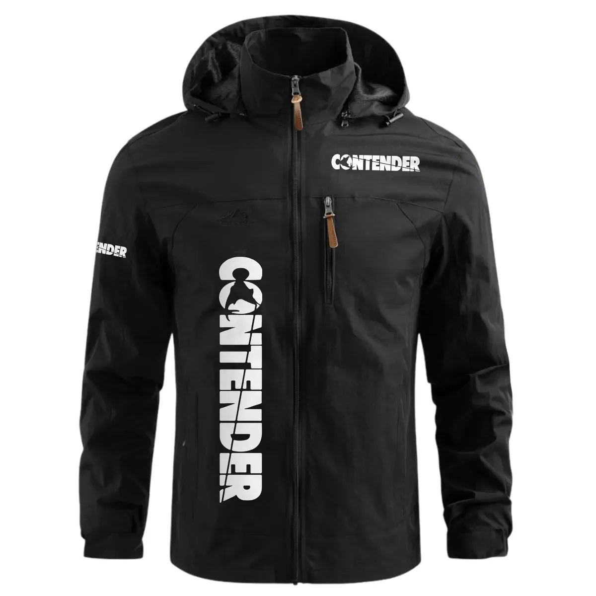 Contender Exclusive Logo Waterproof Windbreaker Jacket Detachable Hood TTFSWOJN2510CDZ – Contender Jacket Contender Exclusive Logo Waterproof Windbreaker Jacket Detachable Hood TTFSWOJN2510CDZ – Contender Jacket