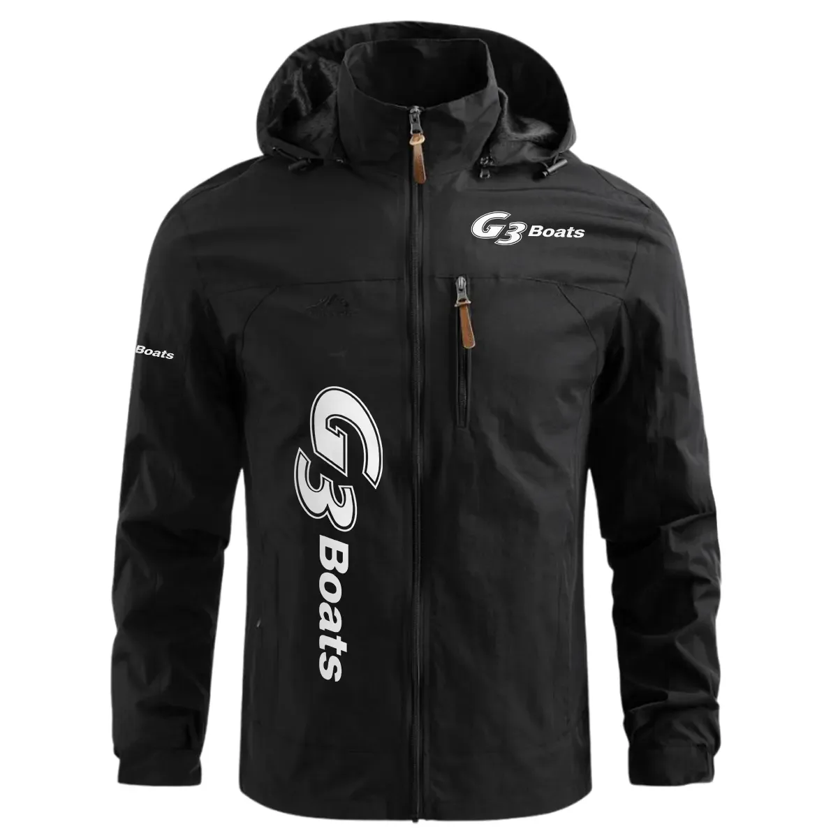 G3 Exclusive Logo Waterproof Windbreaker Jacket Detachable Hood TTFSWOJN2510G3Z – G3 Jacket