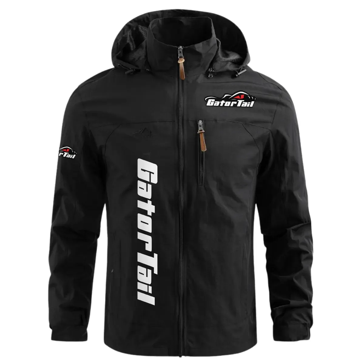 GatorTail Exclusive Logo Waterproof Windbreaker Jacket Detachable Hood TTFSWOJN2510GTZ – GatorTail Jacket