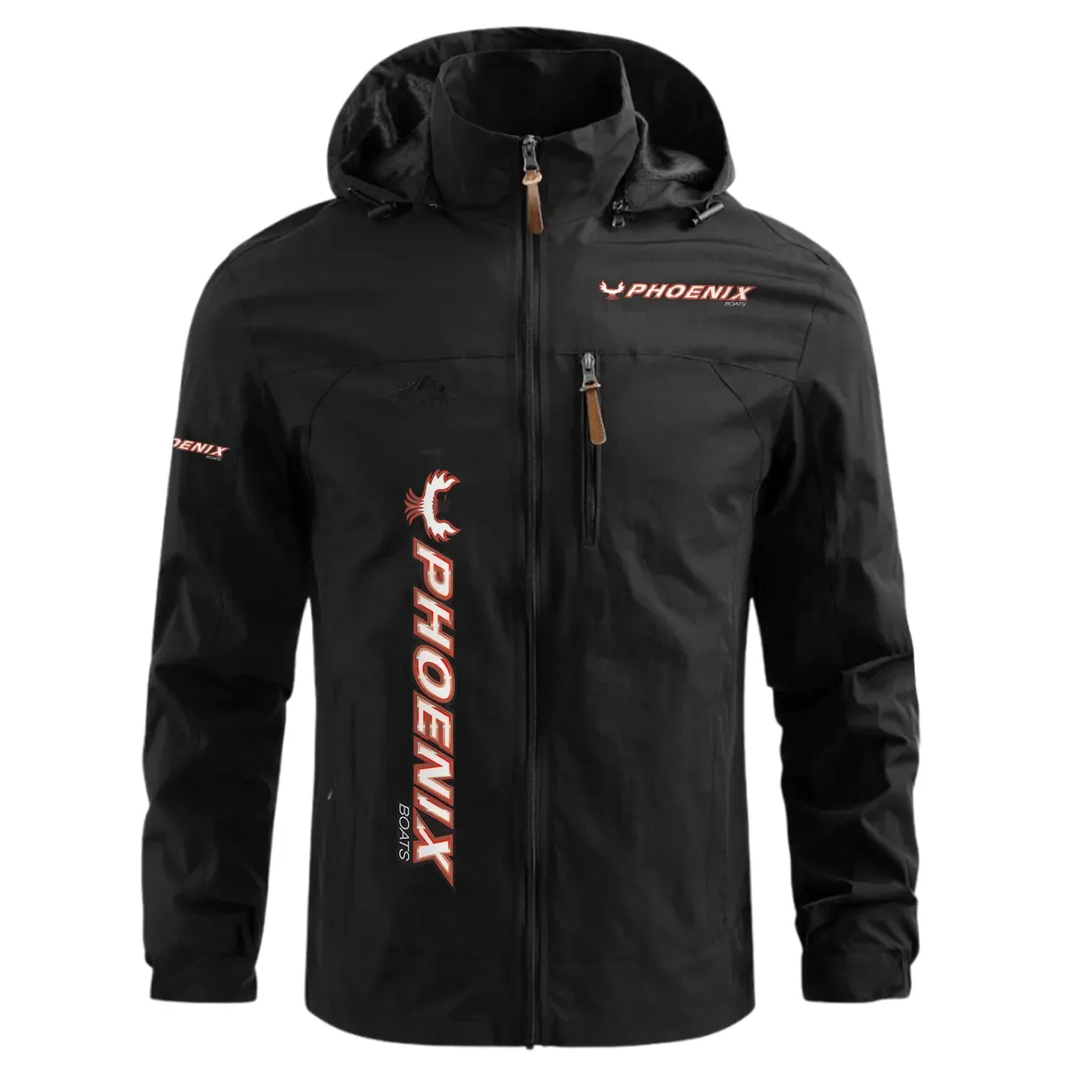 Phoenix Exclusive Logo Waterproof Windbreaker Jacket Detachable Hood TTFSWOJN2510PBZ – Phoenix Jacket