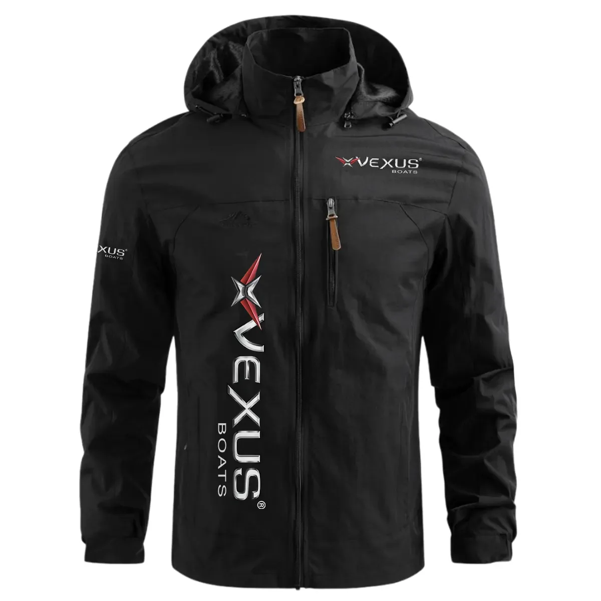 Vexus Exclusive Logo Waterproof Windbreaker Jacket Detachable Hood TTFSWOJN2510VBZ – Vexus Jacket
