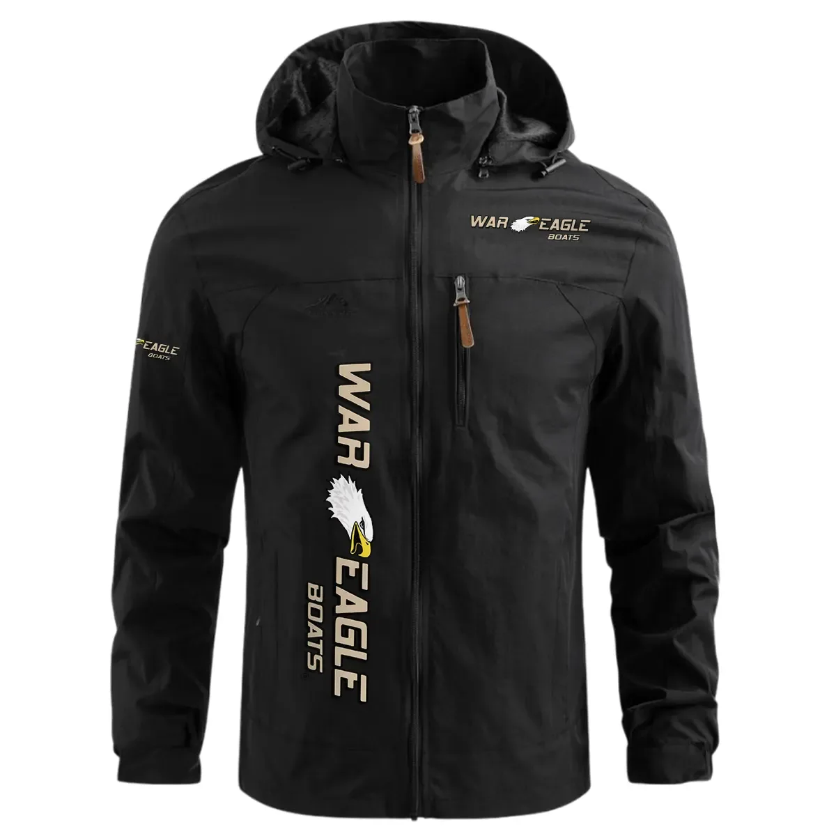 War Eagle Exclusive Logo Waterproof Windbreaker Jacket Detachable Hood TTFSWOJN2510WEZ – War Eagle Jacket