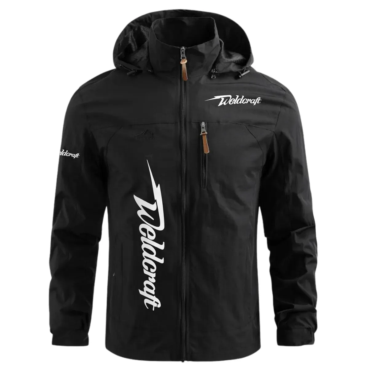 Weldcraft Exclusive Logo Waterproof Windbreaker Jacket Detachable Hood TTFSWOJN2510WLZ – Weldcraft Jacket