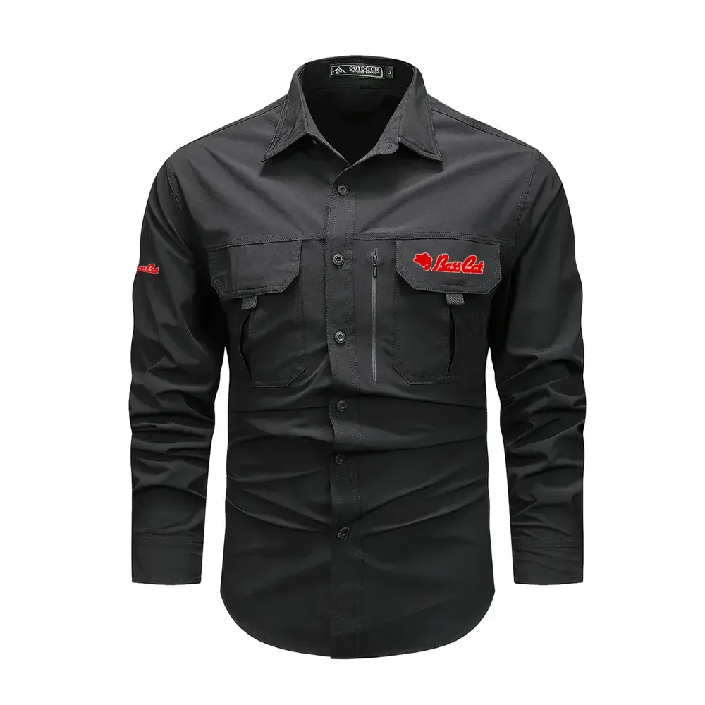 Bass Cat Exclusive Logo Long-Sleeved Shirt HCPDLS075BCZ – Bass Cat Gift Bass Cat Exclusive Logo Long-Sleeved Shirt HCPDLS075BCZ – Bass Cat Gift
