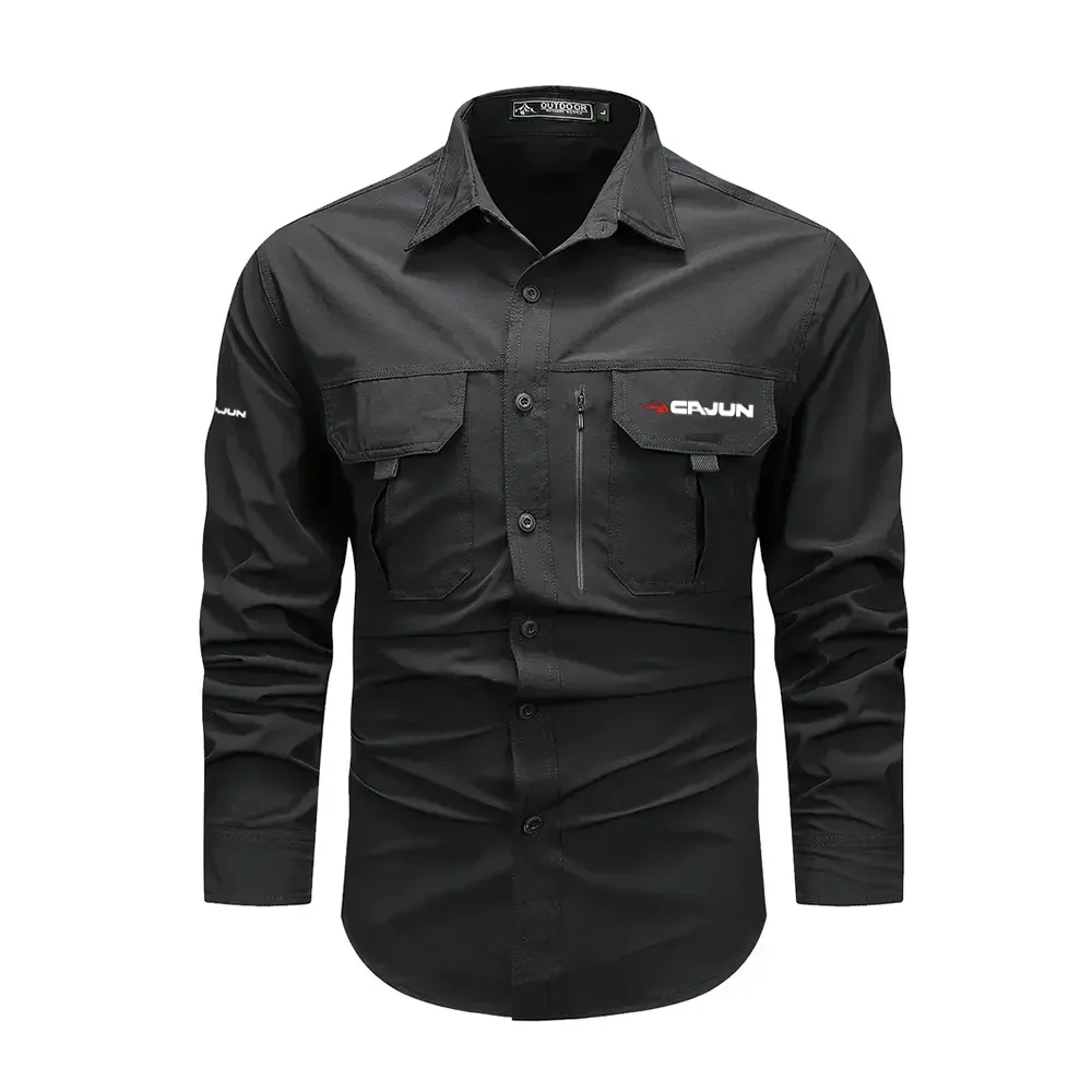 Cajun Exclusive Logo Long-Sleeved Shirt HCPDLS075CJZ – Cajun Gift