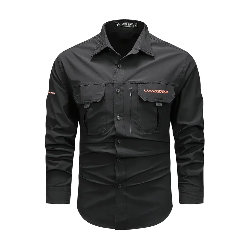 Phoenix Exclusive Logo Long-Sleeved Shirt HCPDLS075PBZ – Phoenix Gift