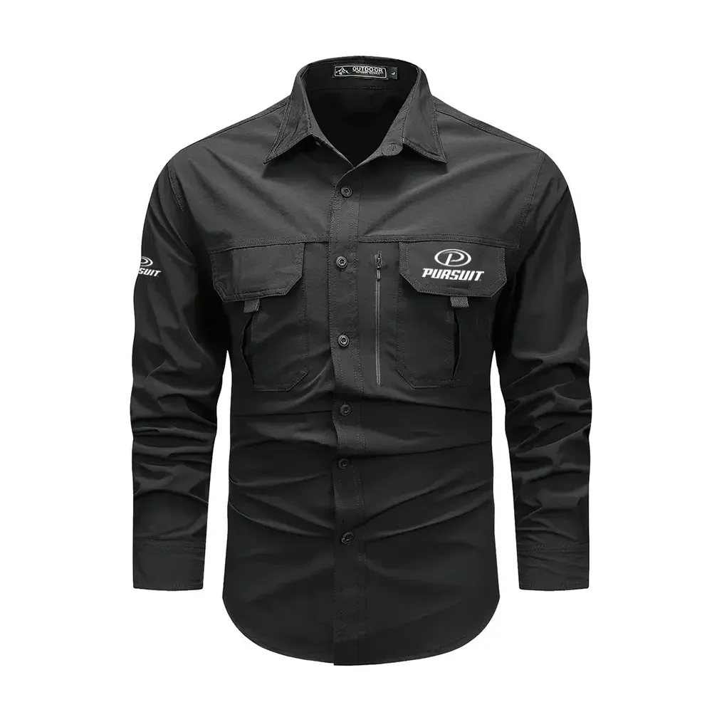Pursuit Exclusive Logo Long-Sleeved Shirt HCPDLS075PSZ – Pursuit Gift