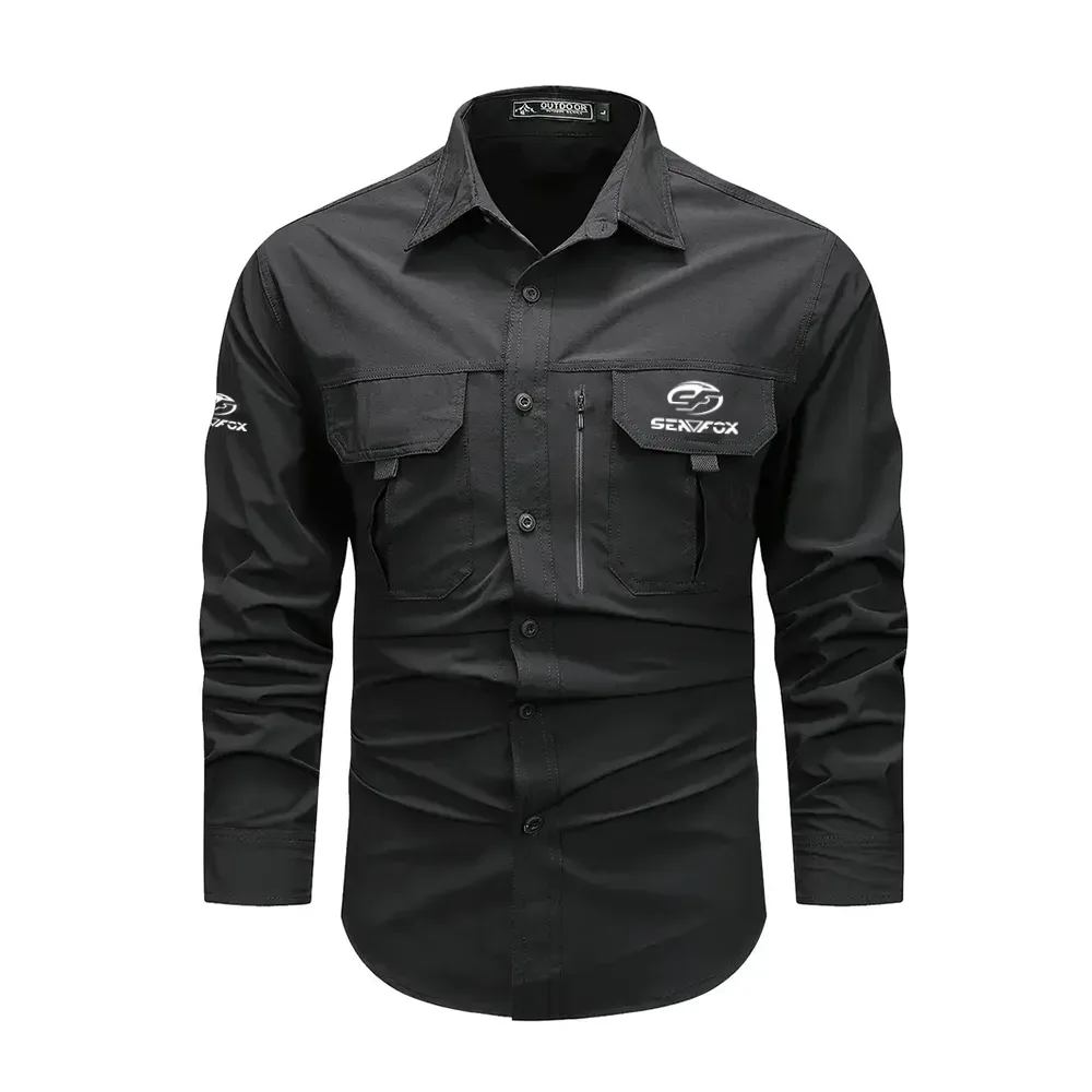 Sea Fox Exclusive Logo Long-Sleeved Shirt HCPDLS075SFZ – Sea Fox Gift