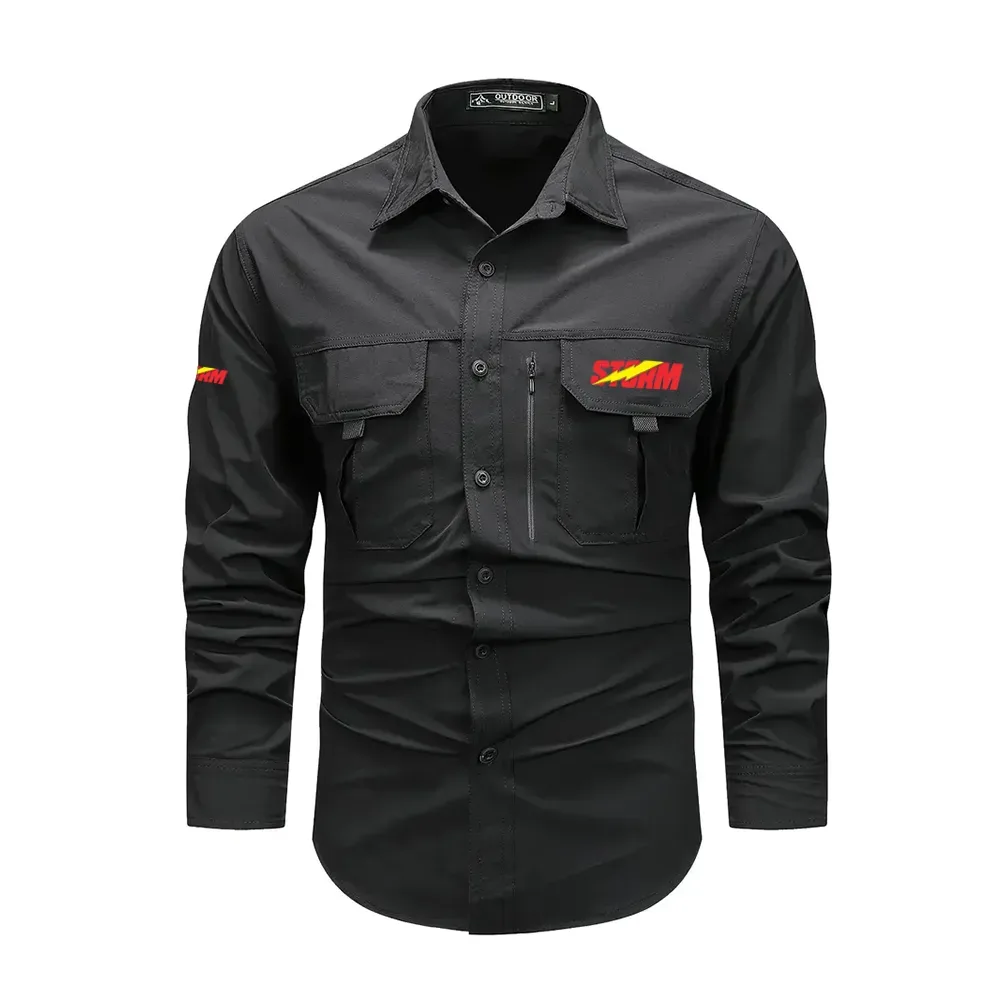 Storm Exclusive Logo Long-Sleeved Shirt HCPDLS075SOZ – Storm Gift