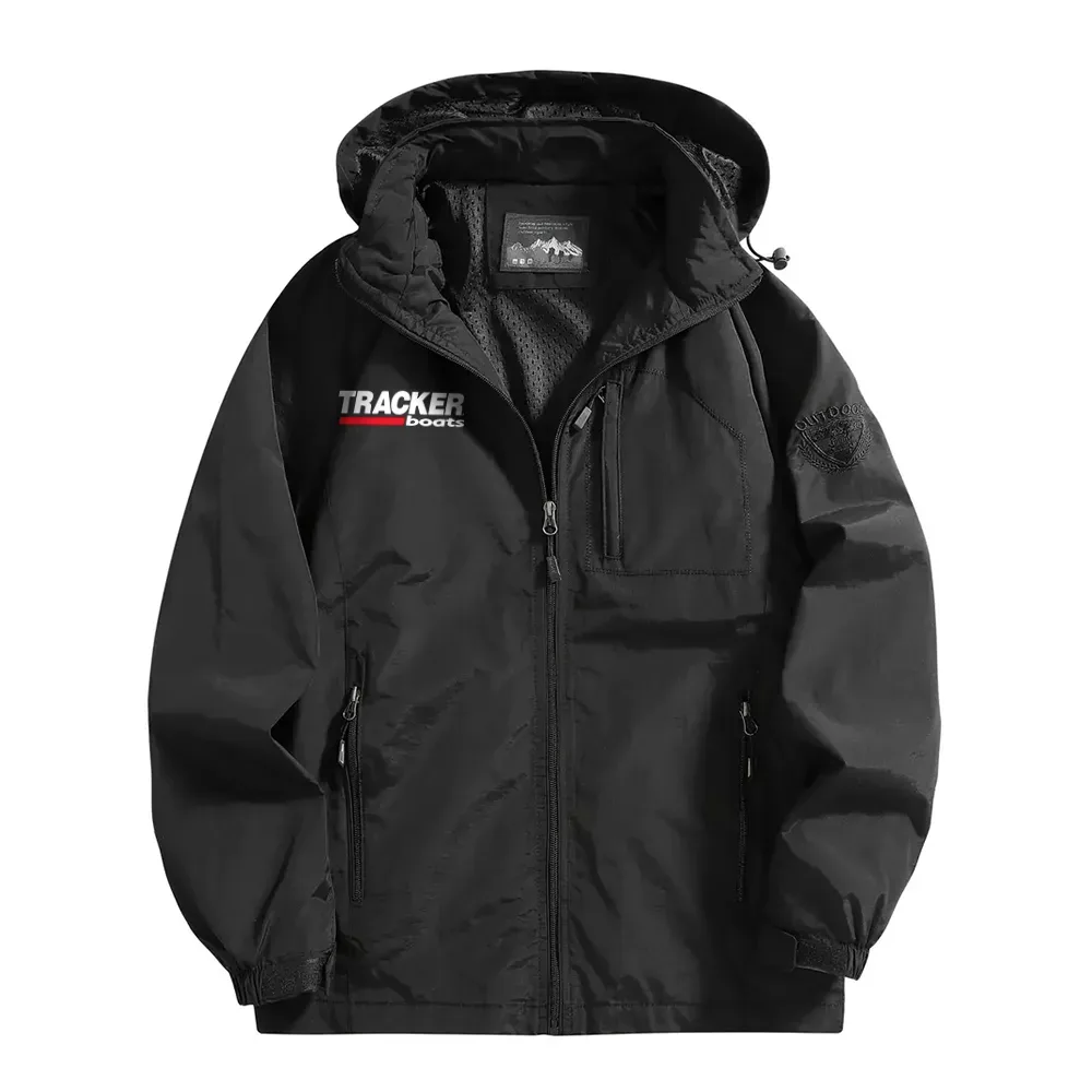 Tracker Exclusive Logo Soft-Shell Jacket Detachable Hood HCPDSSJ75TRZ – Tracker Gift