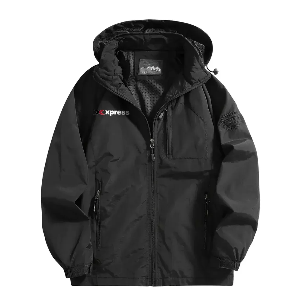 Xpress Exclusive Logo Soft-Shell Jacket Detachable Hood HCPDSSJ75XBZ – Xpress Gift