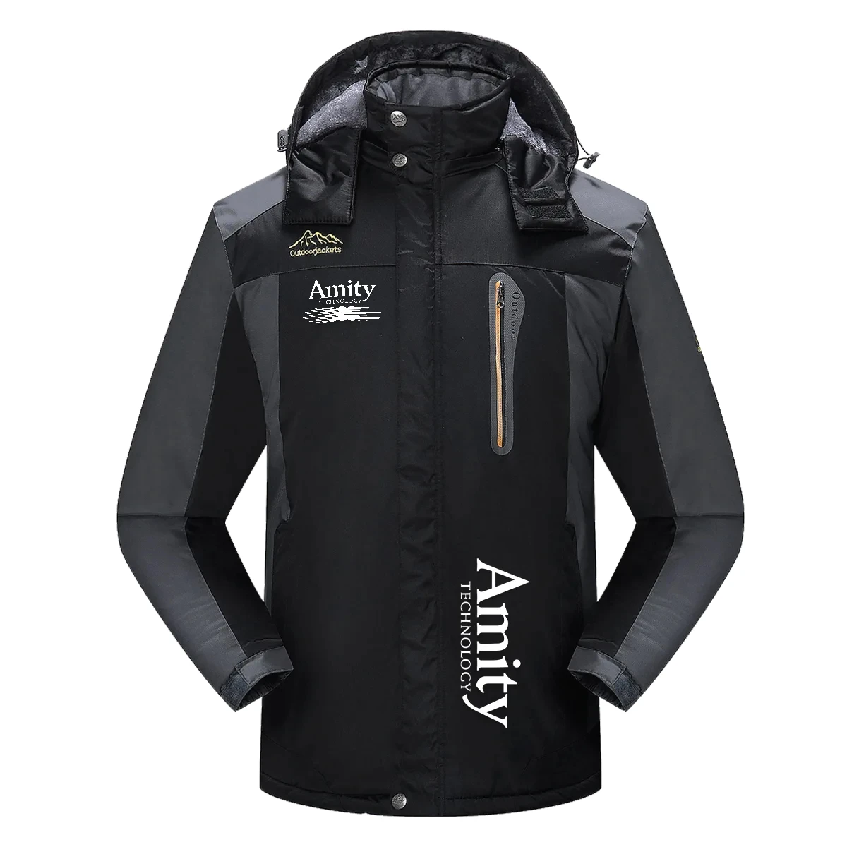 Amity Technology Exclusive Logo Detachable Hood Fleece Jacket OUFADFJ0611ATZ – Amity Technology Jacket