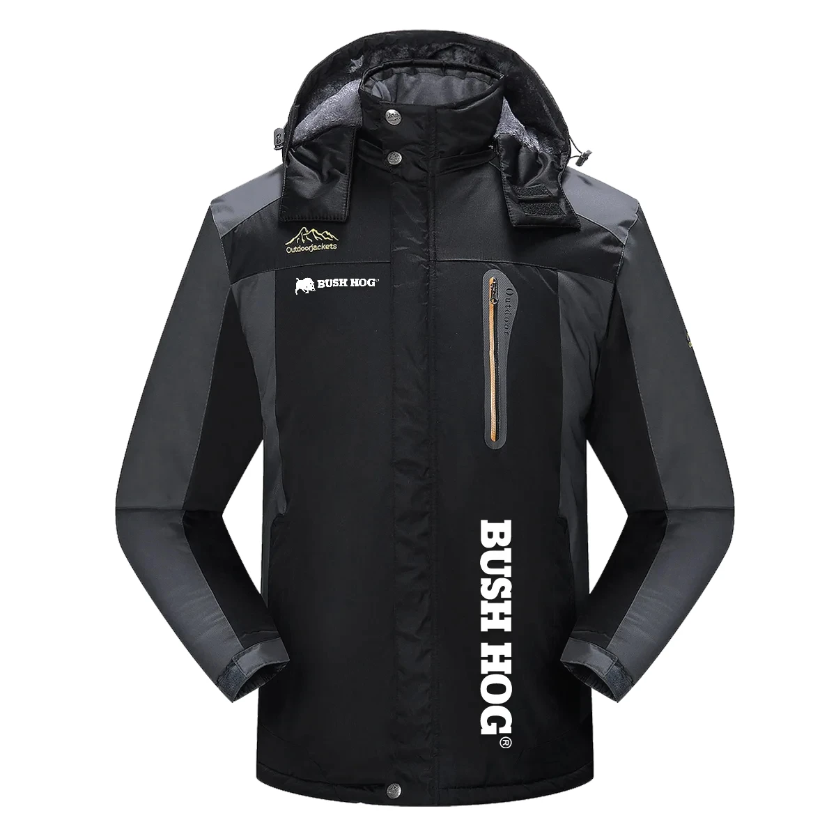 Bush Hog Exclusive Logo Detachable Hood Fleece Jacket OUFADFJ0611BHZ – Bush Hog Jacket