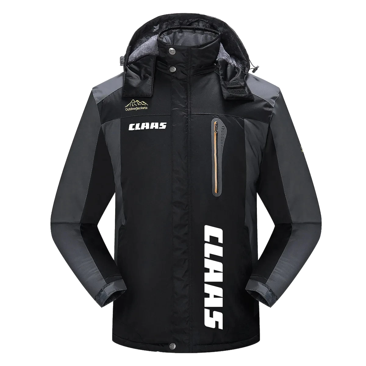 Claas Exclusive Logo Detachable Hood Fleece Jacket OUFADFJ0611CLZ – Claas Jacket
