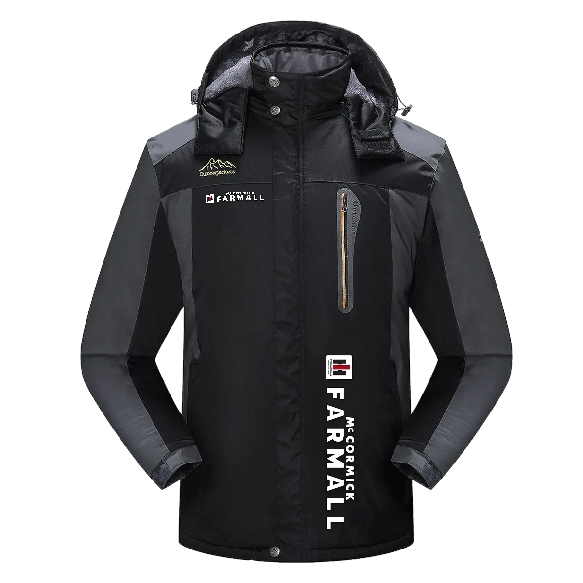 Farmall Exclusive Logo Detachable Hood Fleece Jacket OUFADFJ0611FRZ – Farmall Jacket