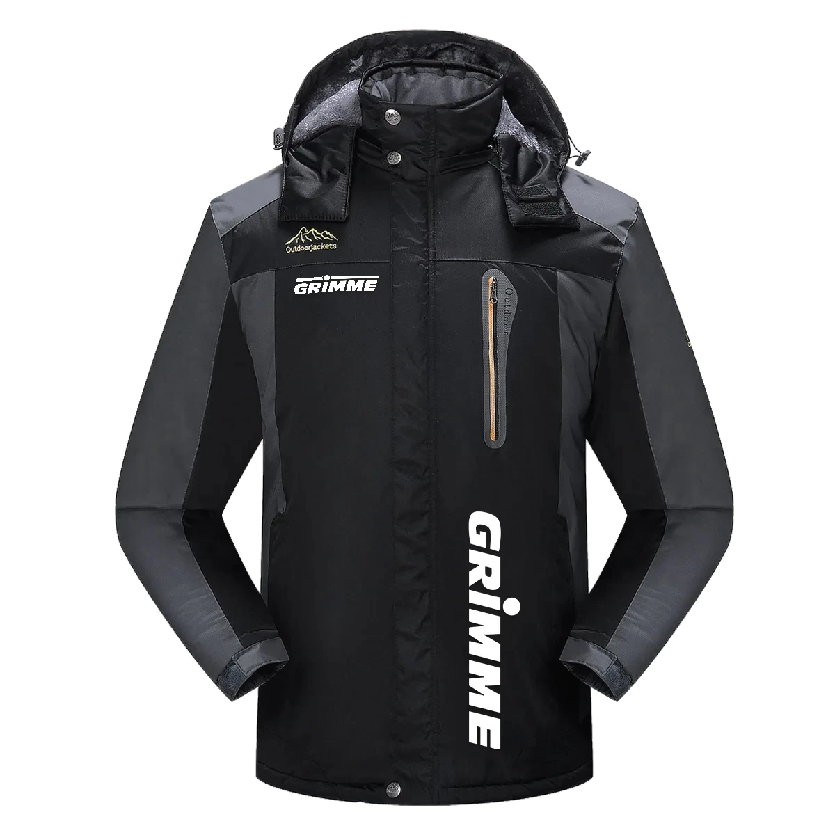 Grimme Exclusive Logo Detachable Hood Fleece Jacket OUFADFJ0611GMZ – Grimme Jacket