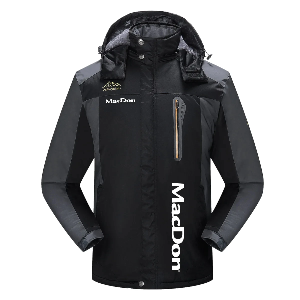 MacDon Exclusive Logo Detachable Hood Fleece Jacket OUFADFJ0611MAZ – MacDon Jacket