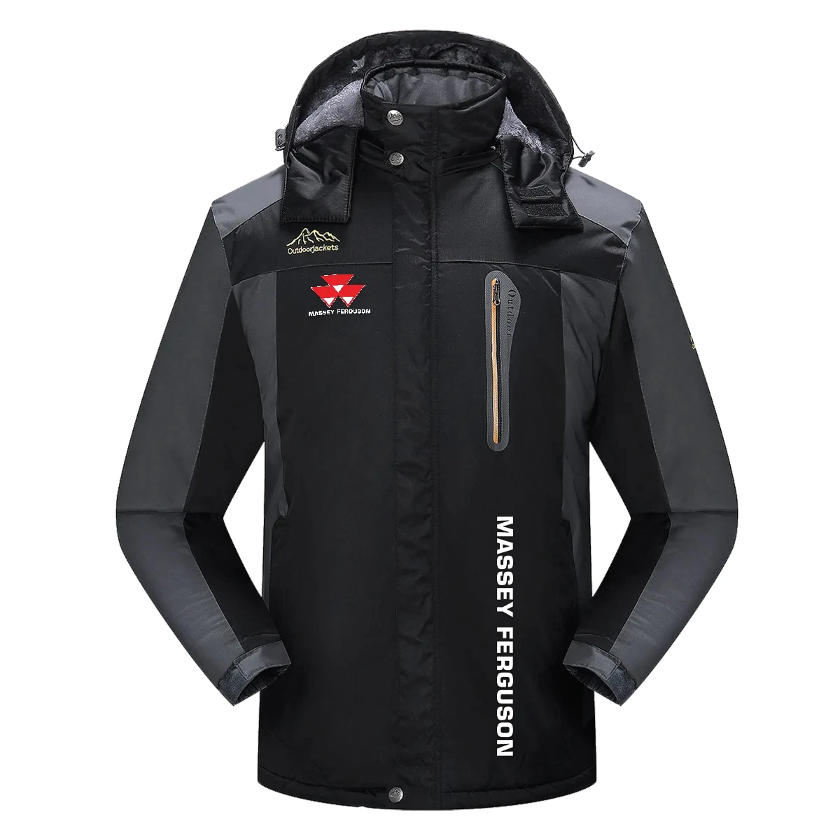 Massey Ferguson Exclusive Logo Detachable Hood Fleece Jacket OUFADFJ0611MFZ – Massey Ferguson Jacket