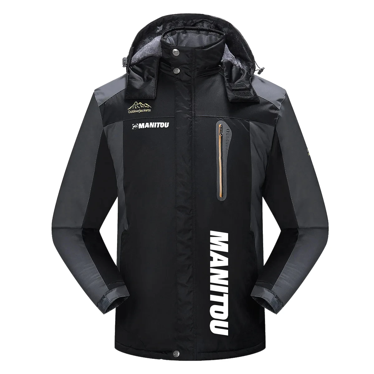 Manitou Exclusive Logo Detachable Hood Fleece Jacket OUFADFJ0611MNZ – Manitou Jacket