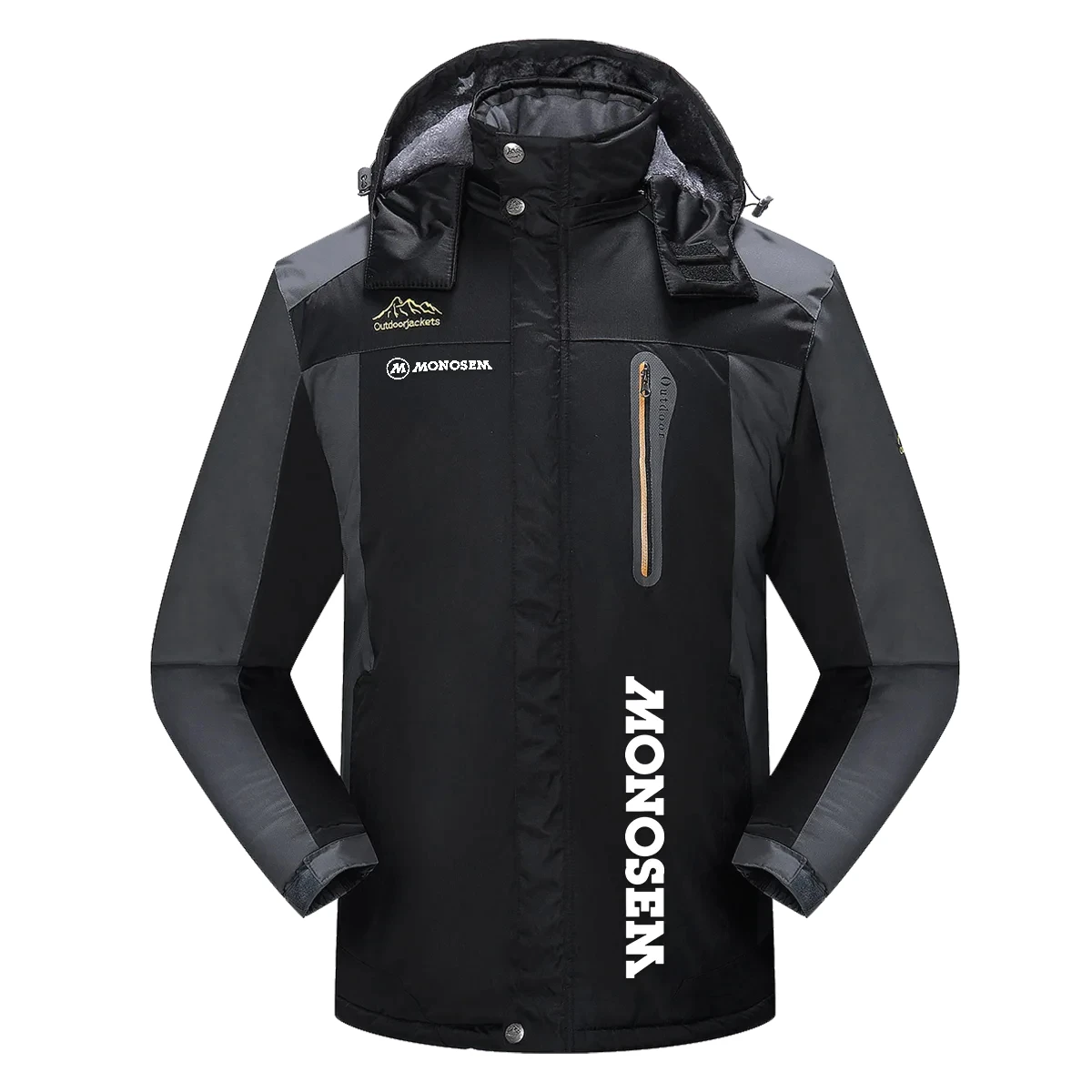 Monosem Exclusive Logo Detachable Hood Fleece Jacket OUFADFJ0611MOZ – Monosem Jacket