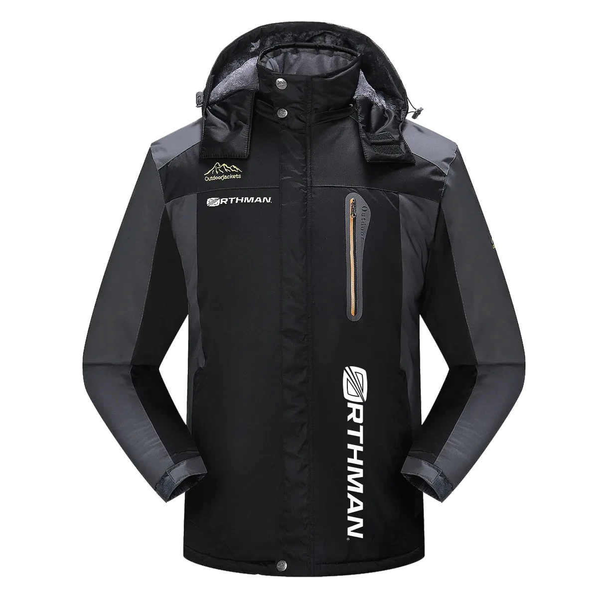 Orthman Exclusive Logo Detachable Hood Fleece Jacket OUFADFJ0611OMZ – Orthman Jacket