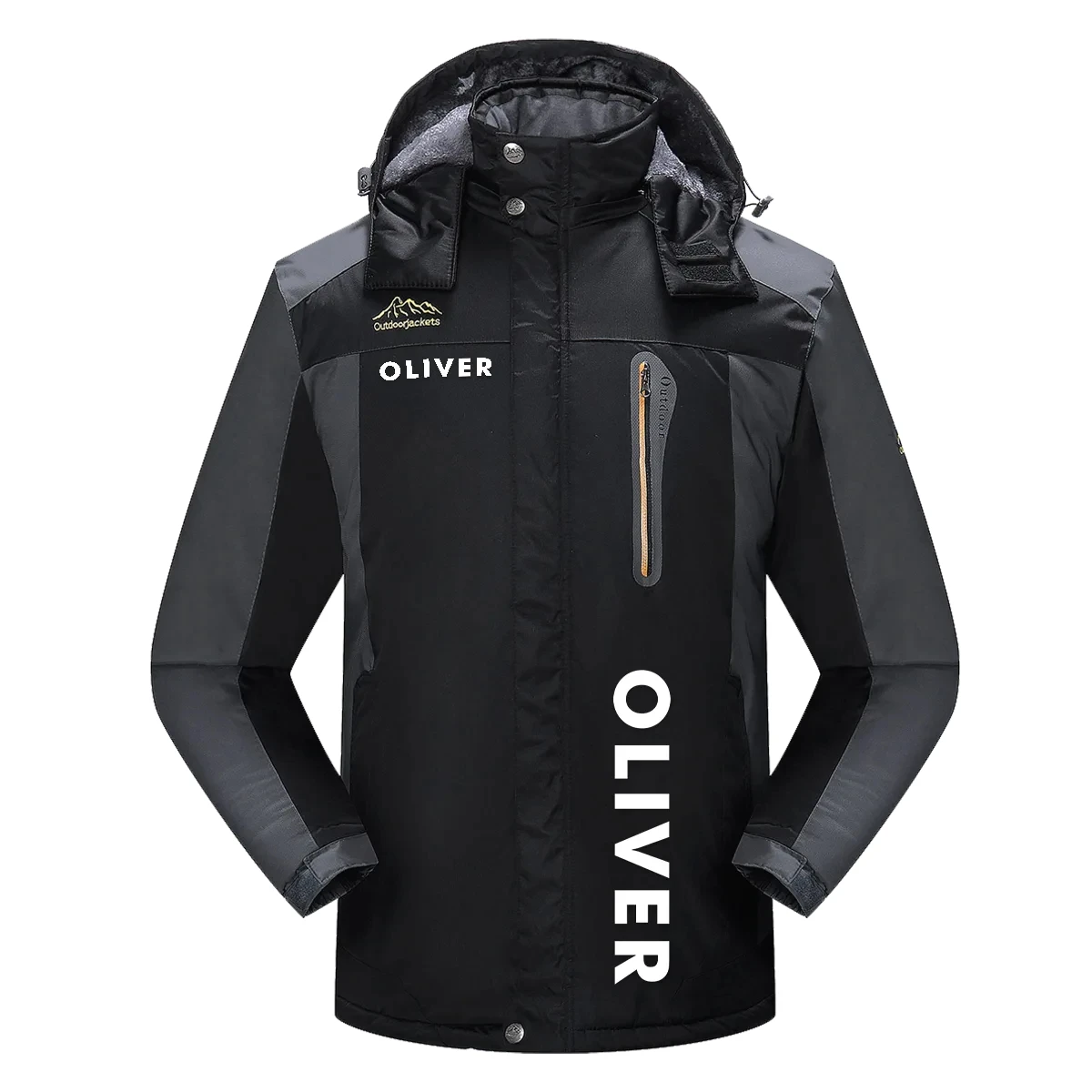Oliver Exclusive Logo Detachable Hood Fleece Jacket OUFADFJ0611OTZ – Oliver Jacket