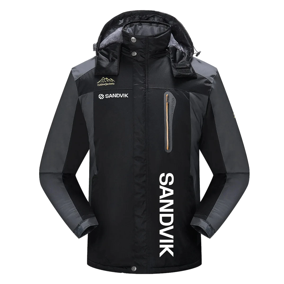 Sandvik Exclusive Logo Detachable Hood Fleece Jacket OUFADFJ0611SVZ – Sandvik Jacket