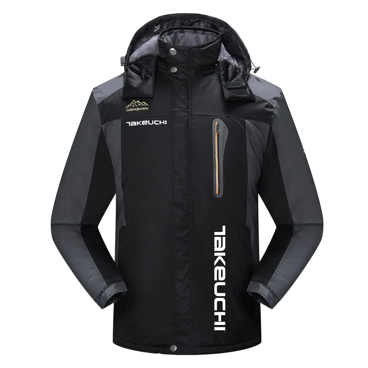 Takeuchi Exclusive Logo Detachable Hood Fleece Jacket OUFADFJ0611TKZ – Takeuchi Jacket