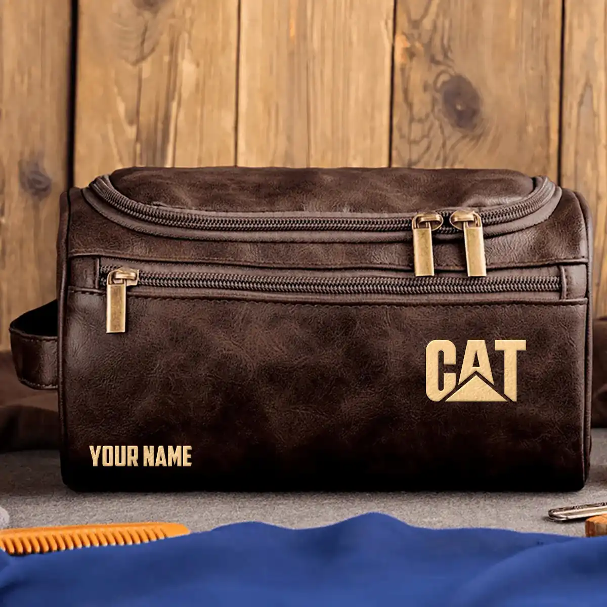 Caterpillar Exclusive Logo Leather Toiletry Bag OUFALB0819CTZ – Caterpillar Bag Caterpillar Exclusive Logo Leather Toiletry Bag OUFALB0819CTZ – Caterpillar Bag