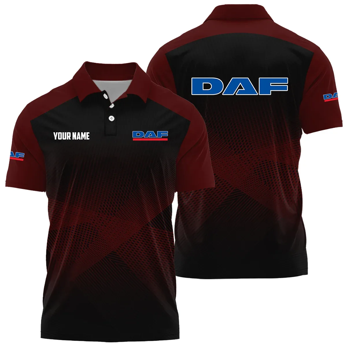 DAF Trucks Exclusive Logo Polo Shirt OUFAPLTS081902DAZ – DAF Trucks Polo Shirt