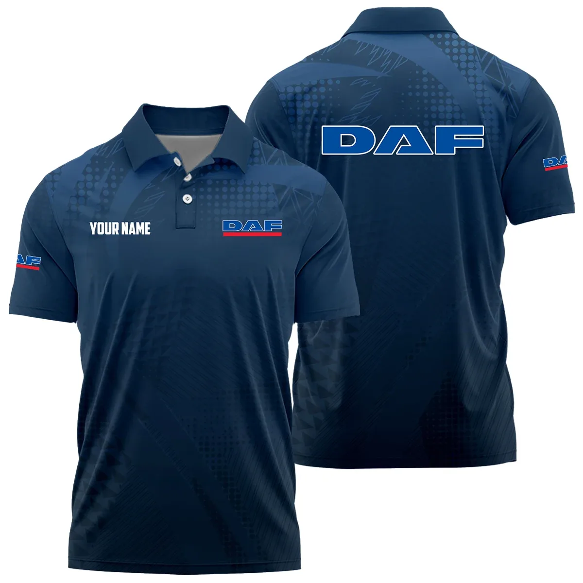 DAF Trucks Exclusive Logo Polo Shirt OUFAPLTS081907DAZ – DAF Trucks Polo Shirt