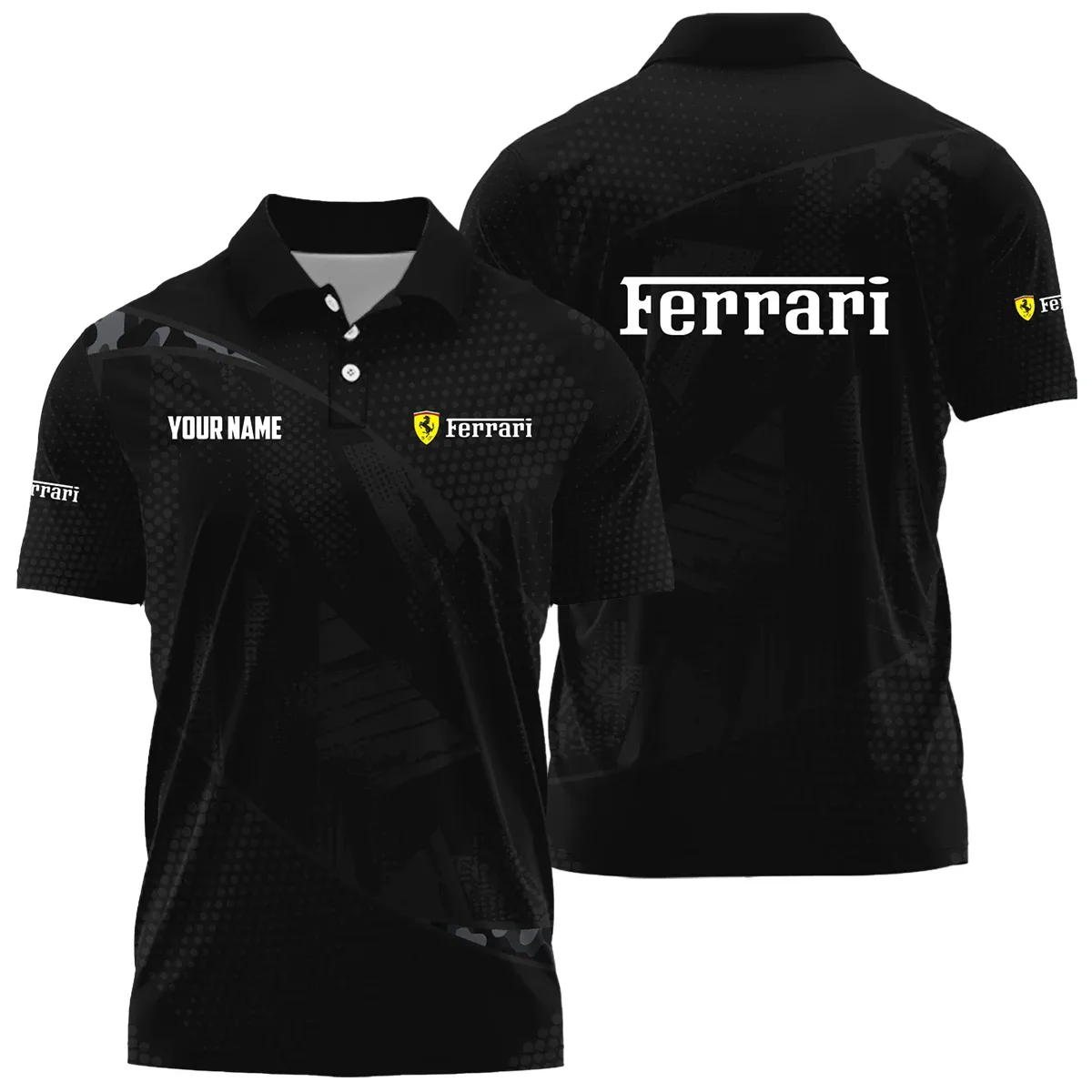 Ferrari Exclusive Logo Polo Shirt OUFAPLTS081912FIZ – Ferrari Polo Shirt