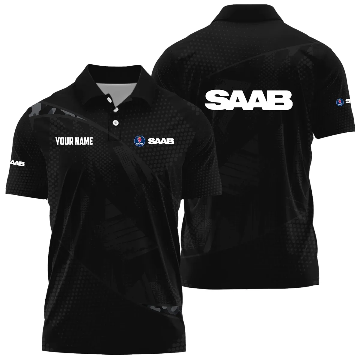 Saab Exclusive Logo Polo Shirt OUFAPLTS081912SBZ – Saab Polo Shirt
