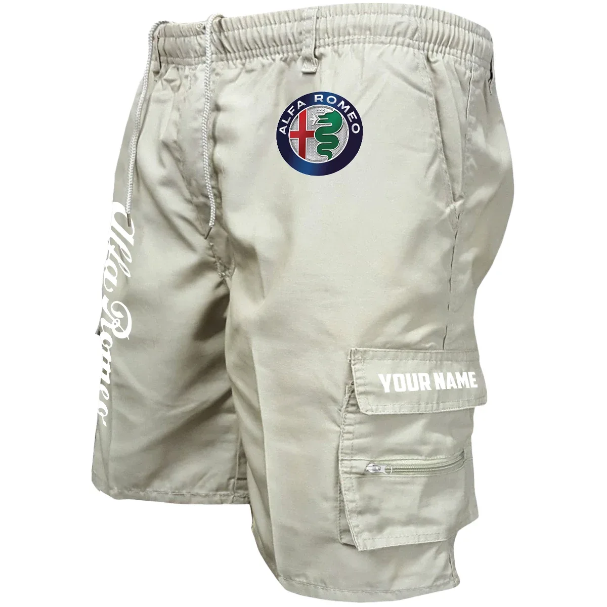 Alfa Romeo Exclusive Logo Workwear Casual Shorts OUFAWCS0819AFZ – Alfa Romeo Shorts