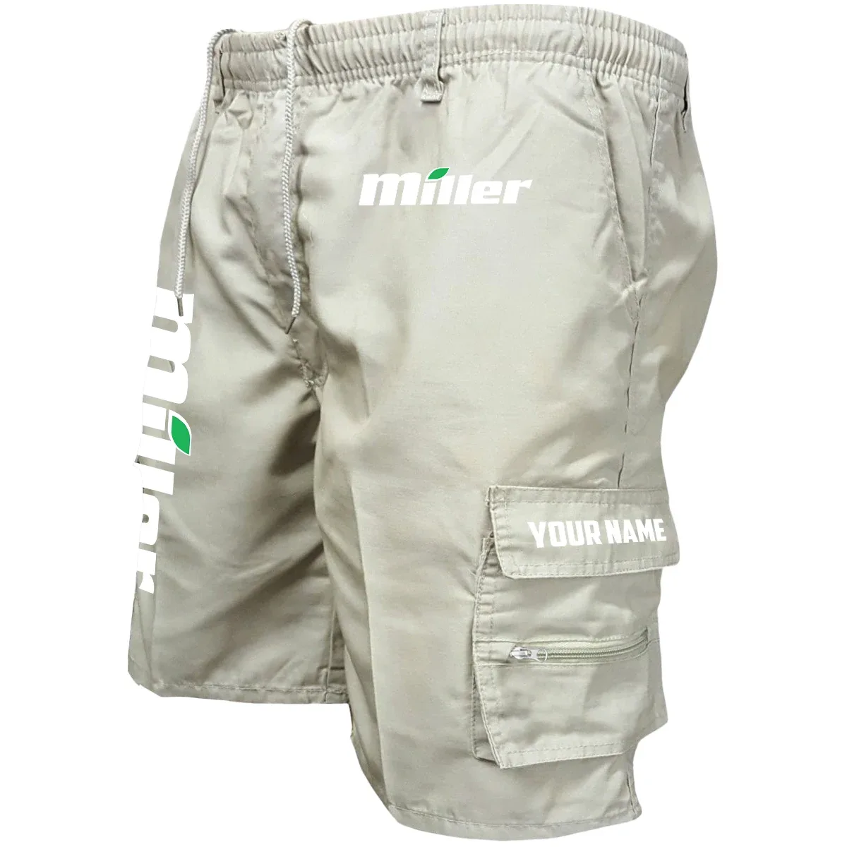 Miller Exclusive Logo Workwear Casual Shorts OUFAWCS0819MLZ – Miller Shorts
