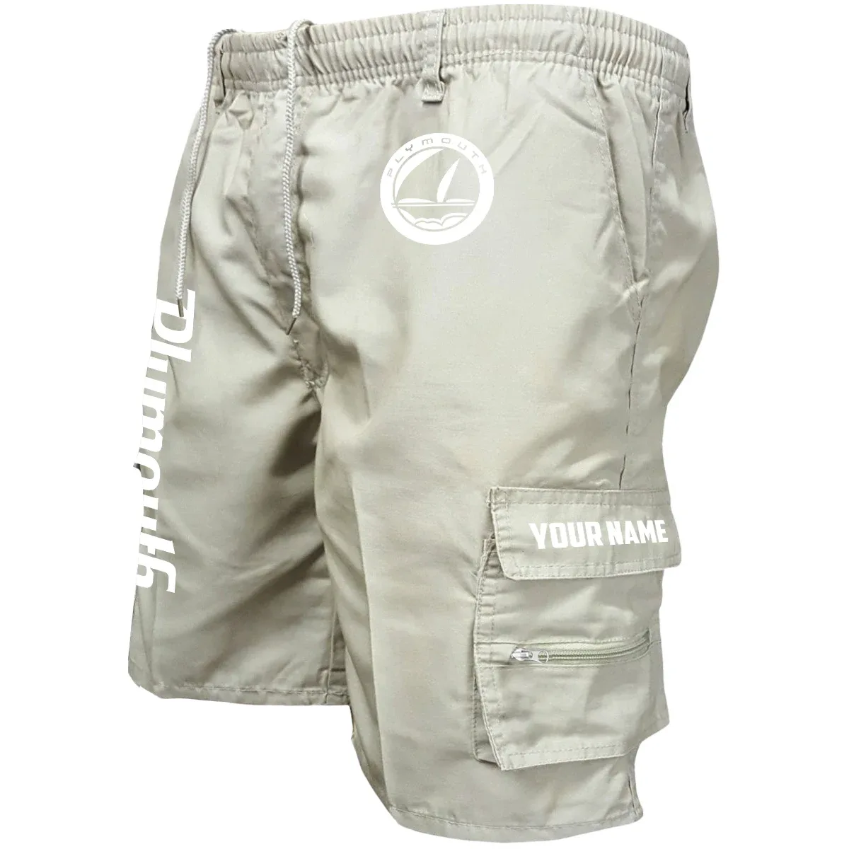 Plymouth Exclusive Logo Workwear Casual Shorts OUFAWCS0819PYZ – Plymouth Shorts
