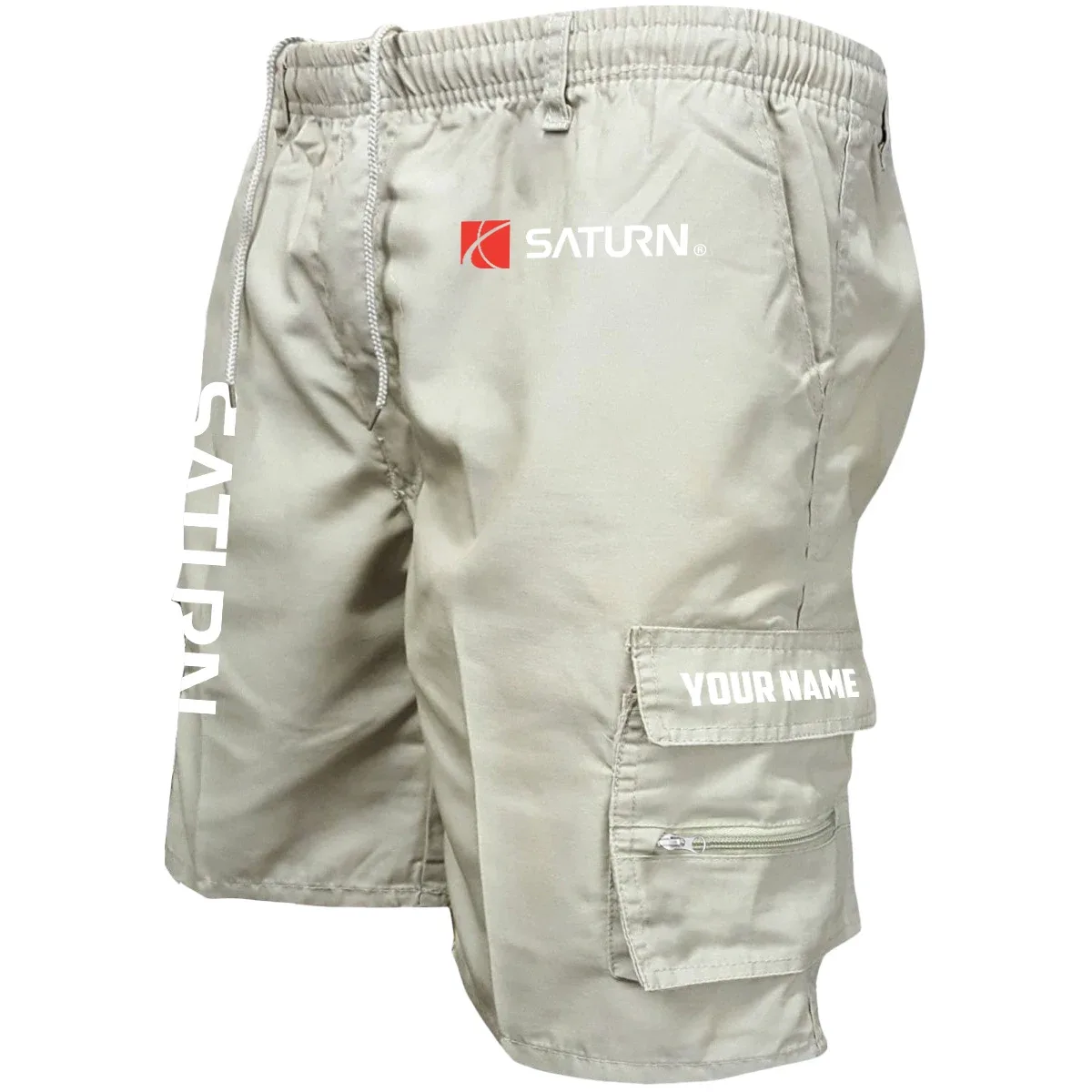 Saturn Exclusive Logo Workwear Casual Shorts OUFAWCS0819SRZ – Saturn Shorts