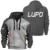 Lupo by Benelli Exclusive Hoodie Half Zipper OUHU3DHHZ10LBZ – Lupo by Benelli Hoodie