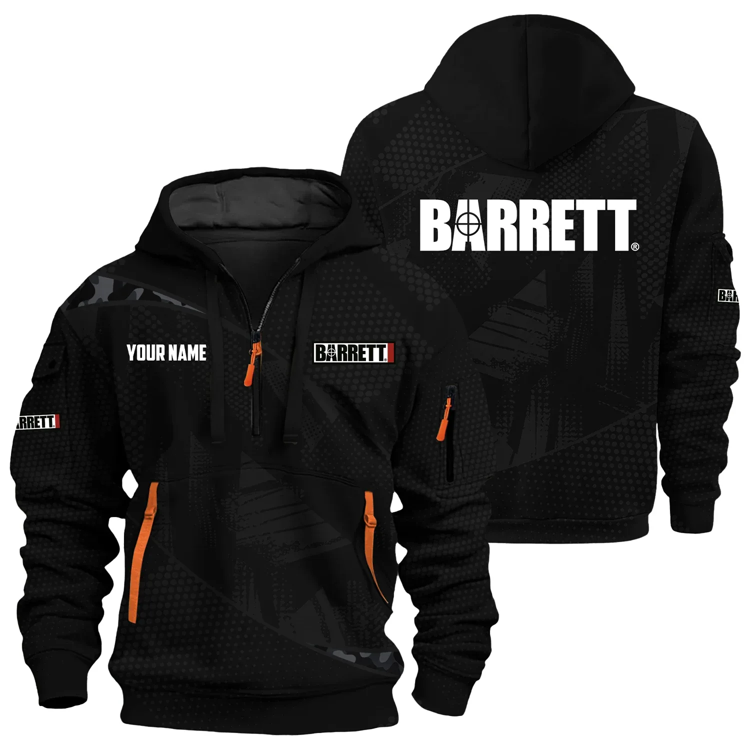 Barrett Exclusive Hoodie Half Zipper OUHU3DHHZ12BTZ – Barrett Hoodie Barrett Exclusive Hoodie Half Zipper OUHU3DHHZ12BTZ – Barrett Hoodie
