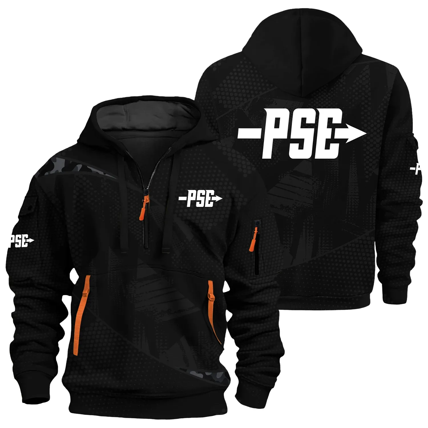 PSE Archery Exclusive Hoodie Half Zipper OUHU3DHHZ12PAZ – PSE Archery Hoodie PSE Archery Exclusive Hoodie Half Zipper OUHU3DHHZ12PAZ – PSE Archery Hoodie