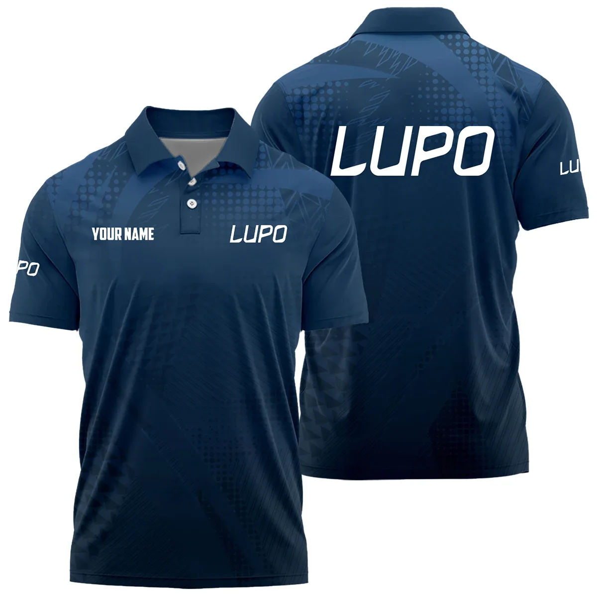 Lupo by Benelli Exclusive Logo Polo Shirt OUHUPLTS081507LBZ – Lupo by Benelli Polo Shirt