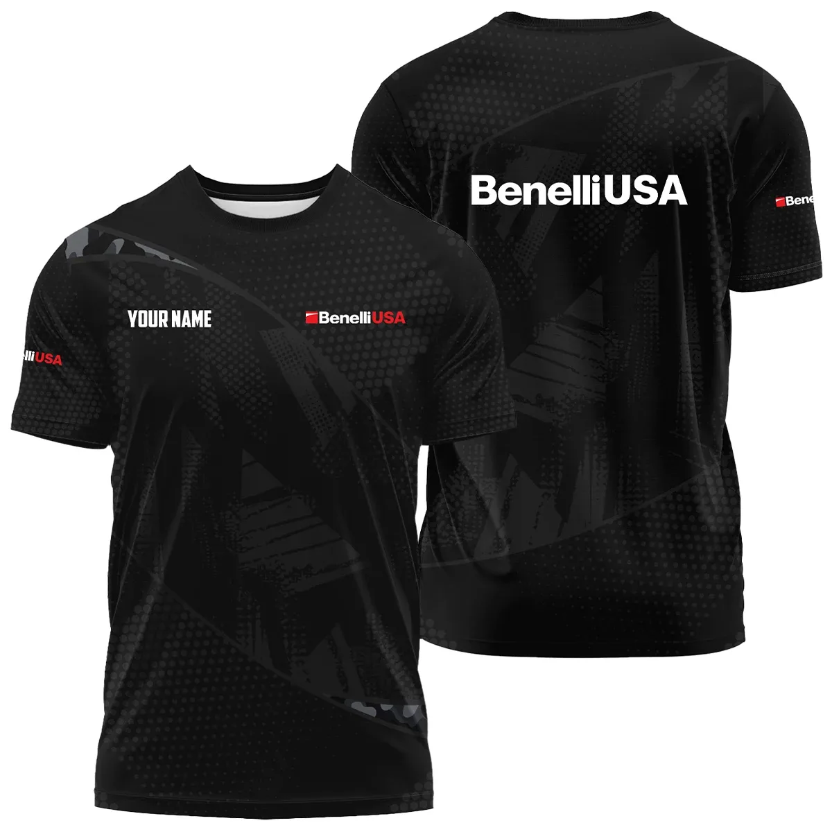 Benelli USA Exclusive Logo T-Shirt OUHUPLTS081512BUZ – Benelli USA T-Shirt